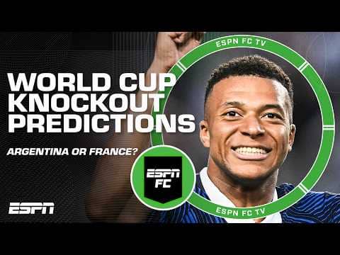 Predicting the entire 2026 World Cup Knockout Rounds 🍿 Can anyone stop France? | ESPN FC