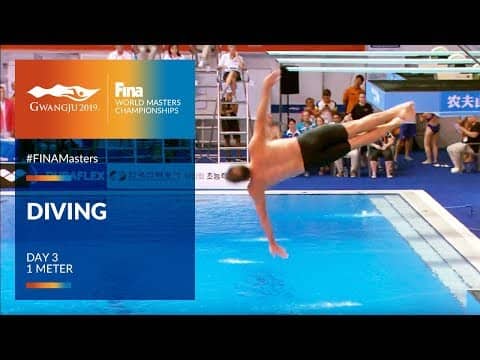 RE-LIVE | Diving Day 3 | 1m | FINA World Masters Championships 2019