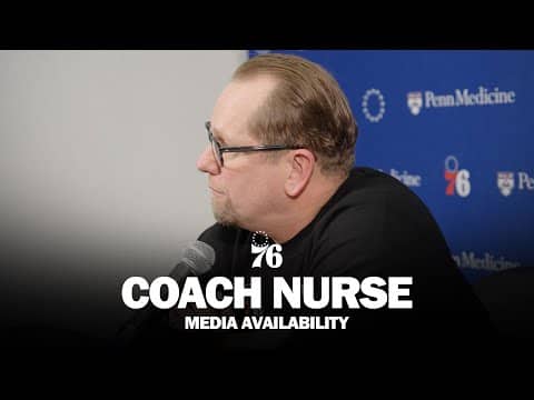 Philadelphia 76ers Postgame Media Availability 🎙️ | Coach Nurse | 12.28.25
