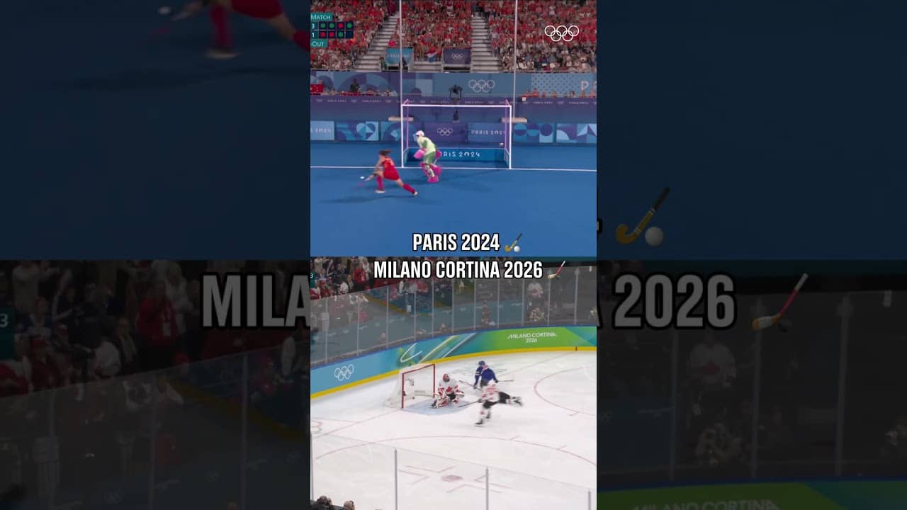 Golden moments from hockey's summer & winter formats. 🏑🥇🏒