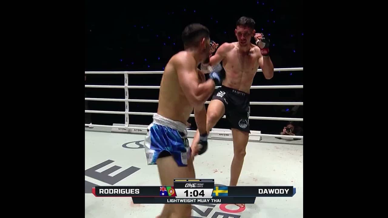 DEADLY ☠️ Dalian Dawody dismantles Dante Rodrigues in his ONE Friday Fights debut!
