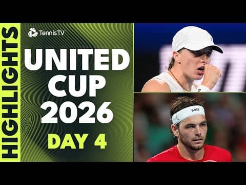 Swiatek/Hurkacz Start Season; Raducanu, Gauff & Fritz Feature | United Cup Day 4 Highlights