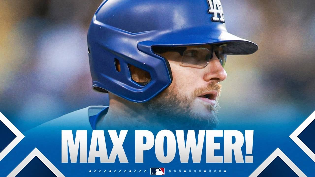 Max Muncy's unlimited power! Home run on Friday Night Baseball for the Dodgers! | MLB Highlights