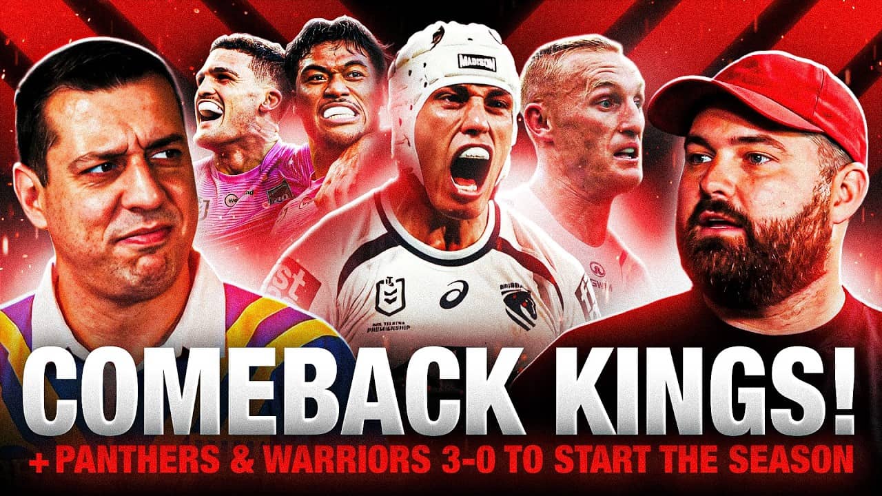 Broncos the COMEBACK KINGS + Panthers & Warriors Stay UNDEFEATED! | Round 3 Review