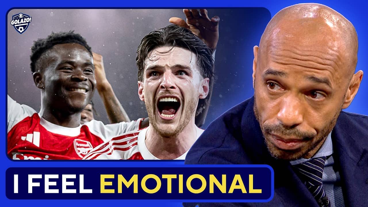 Thierry Henry REACTS To Arsenal Reaching The Champions League Final 🤩 | UCL Today
