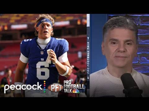 When Giants’ Brian Daboll could turn to Jaxson Dart as starting QB | Pro Football Talk | NFL on NBC