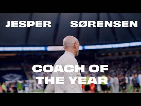Vote YES for Jesper Sørensen 🔥 MLS Coach of the Year 2025