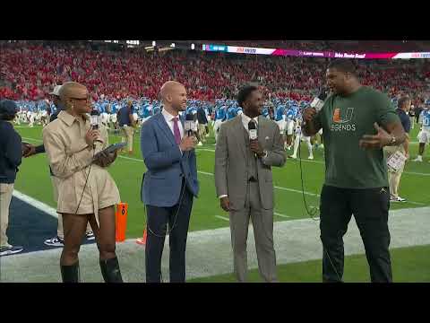 Calais Campbell is HYPED to watch his Miami Hurricanes