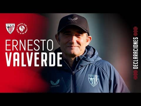 🎙️Ernesto Valverde | pre Ourense CF-Athletic Club I Copa 1/16 final