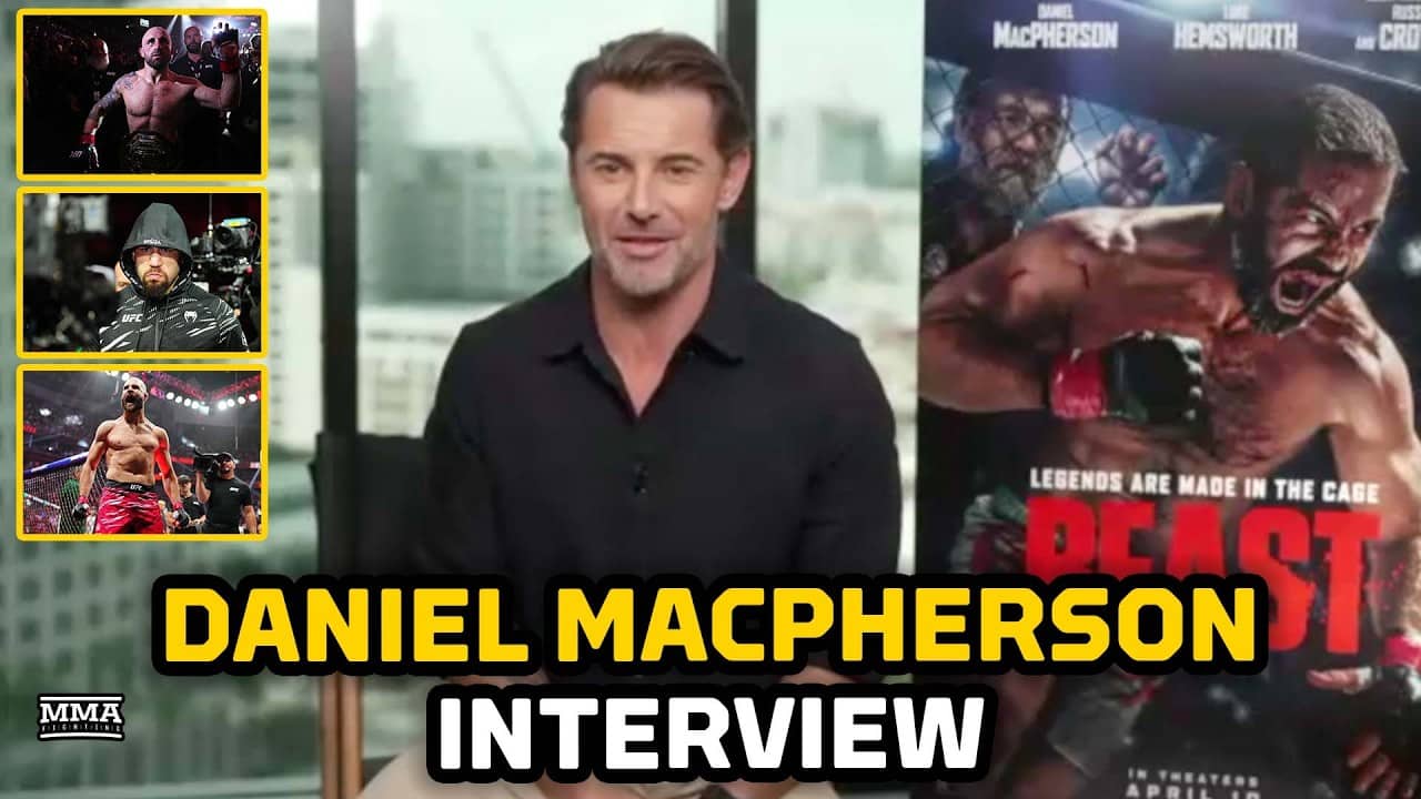 Beast Star On Jiri Prochazka, Alexander Volkanovski, MMA Training For Film | MMA Fighting