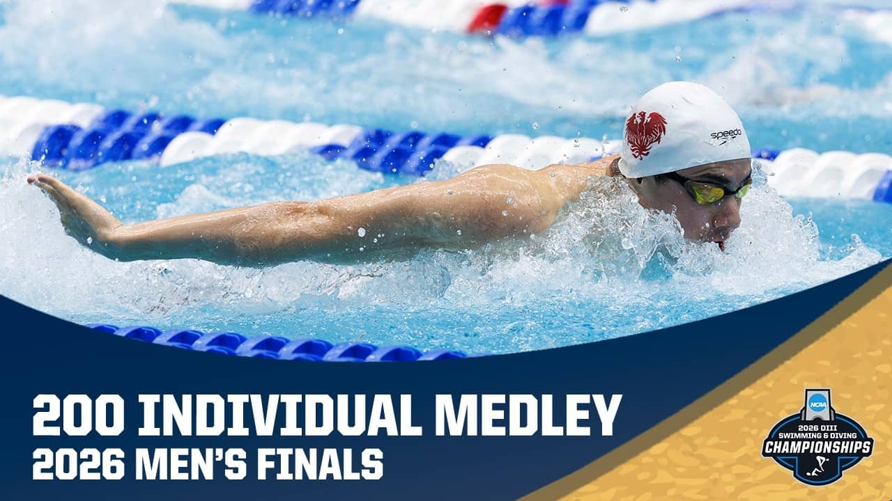 Men's 200 IM | 2026 NCAA Division III Swimming & Diving Championships