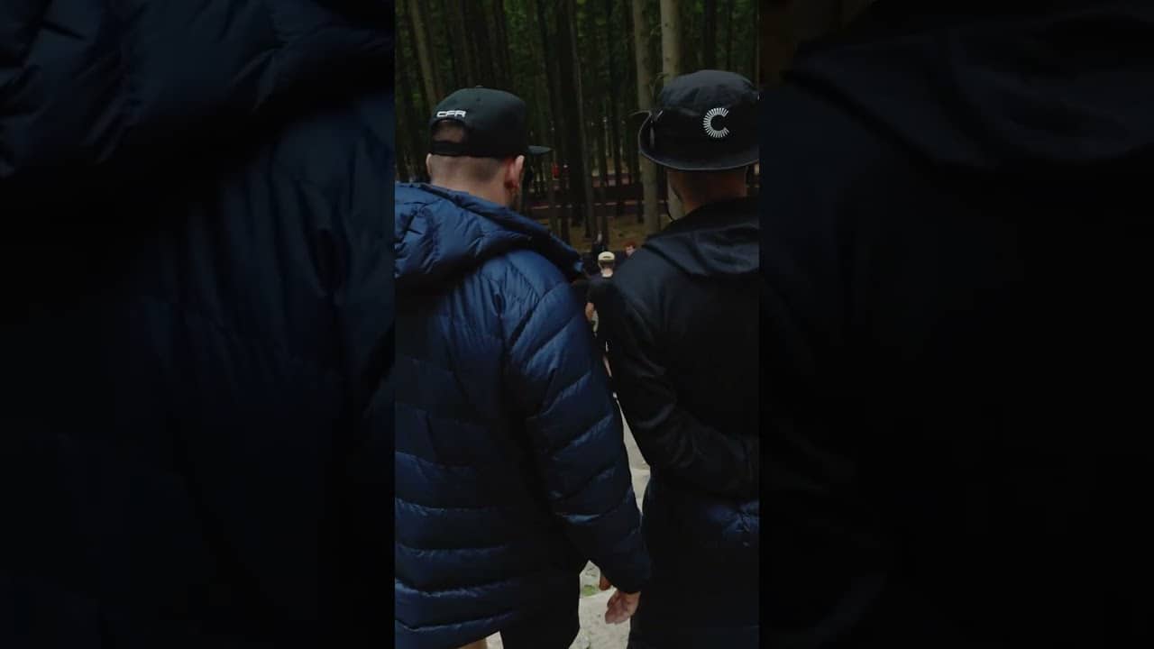 Mic'd up MTB World Cup TRACK WALK 🎤 #shorts