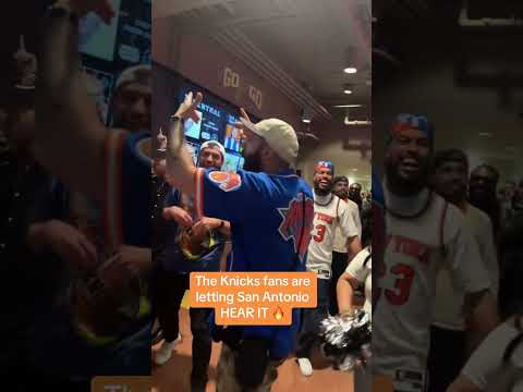 Road game energy is high for the NBA Finals 🗣️