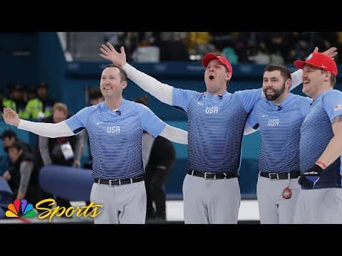 Team USA earns improbable curling gold in epic showdown with Sweden at 2018 Olympics | NBC sports