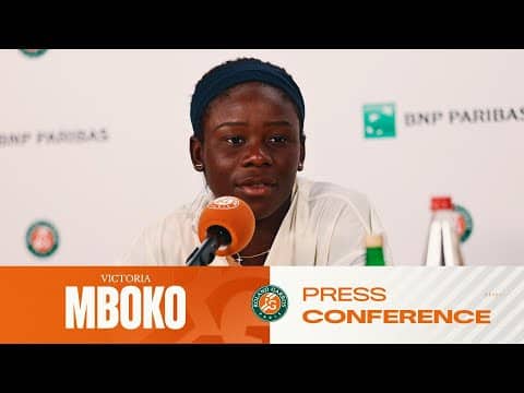 Victoria Mboko | Round 1 Press Conference | Roland-Garros 2026