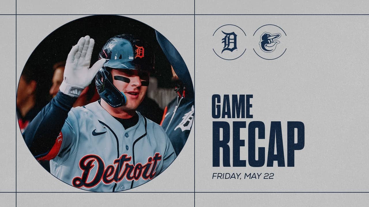 Tigers vs. Orioles Highlights | 5/22/26