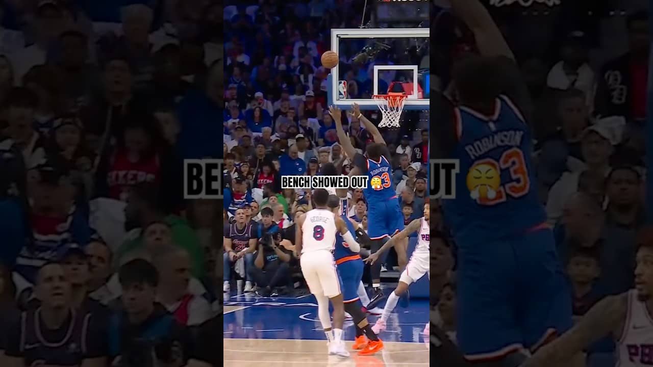 everybody eats 🍽️ #nba #nyknicks #nbaplayoffs