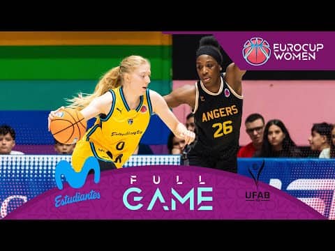 LIVE - Movistar Estudiantes v UFAB49 | EuroCup Women 2025-26 | Regular Season