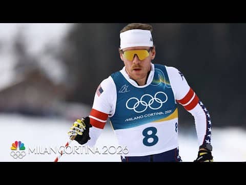 Team USA's Ben Ogden bursts to second in sprint qualification | Winter Olympics 2026 | NBC Sports