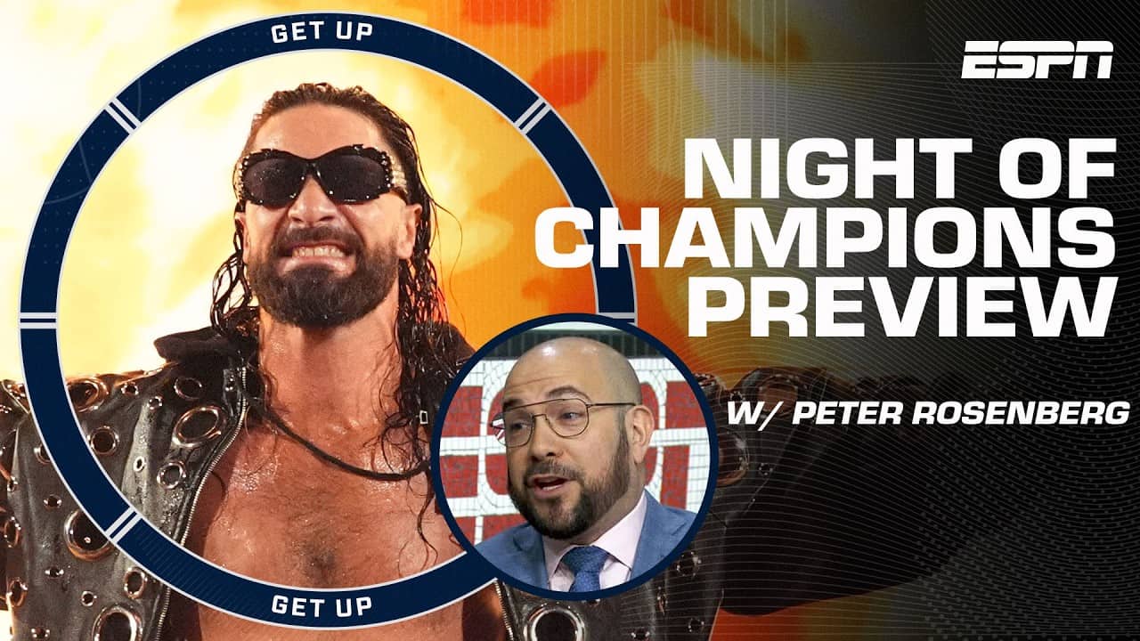 GIGANTIC MATCHUP 🔥 Seth Rollins vs. Bron Breakker has ALL THE DRAMA | Get Up