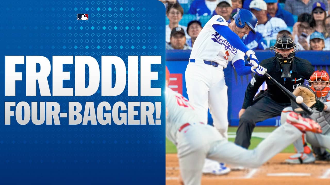 Freddie Freeman’s home run gives the Dodgers a quick lead on Friday Night Baseball | MLB Highlights