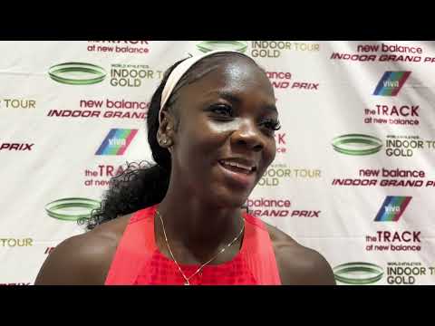 Jamaica's Brianna Lyston After 60m Pro Debut at New Balance Indoor Grand Prix