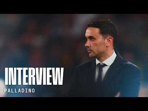 Roma-Atalanta 1-1 | Raffaele Palladino: "Partita aperta e coraggiosa" | 33ª Serie A 25/26 - EN SUBs