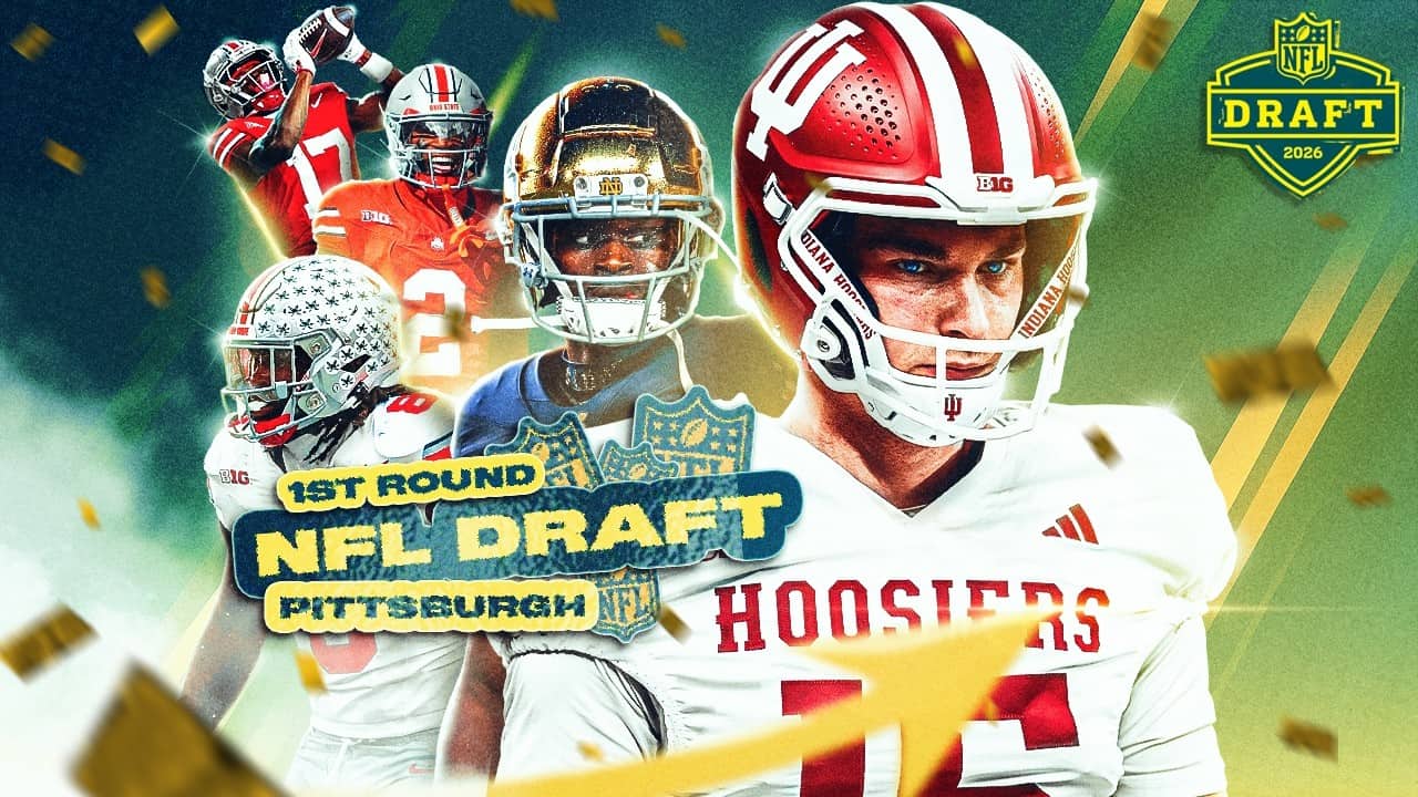 Ty Simpson Shocker, Chiefs Trade Up & First Round Grades | NFL Draft Reactions