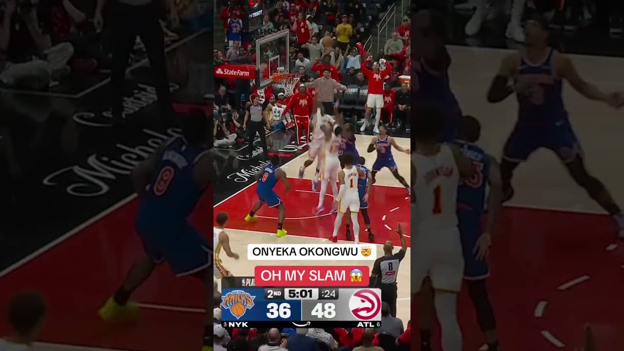 What a dunk for the Hawks 💥