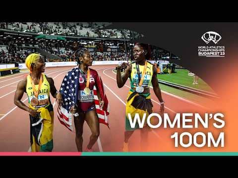 Women's 100m Final | World Athletics Championships Budapest 2023