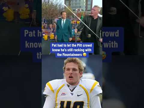 Pat let them know 😂