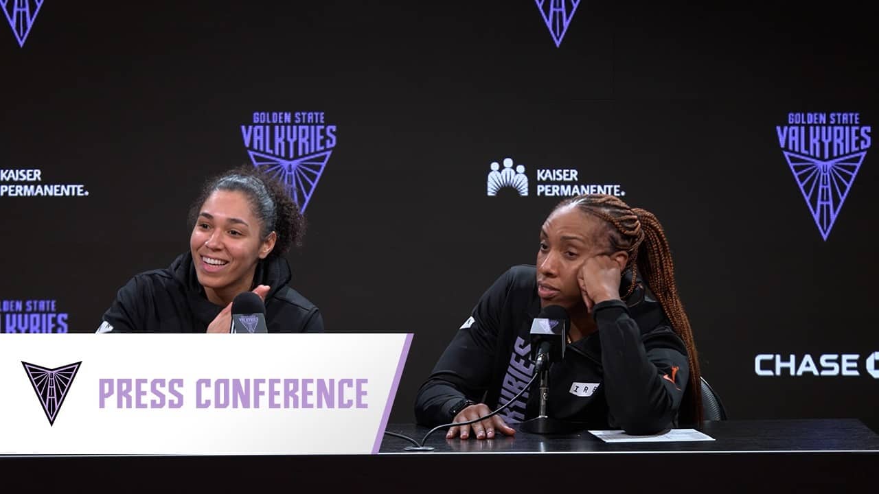 Janelle Salaün and Kayla Thornton On Valkyries Win vs. Portland Fire | June 3, 2026