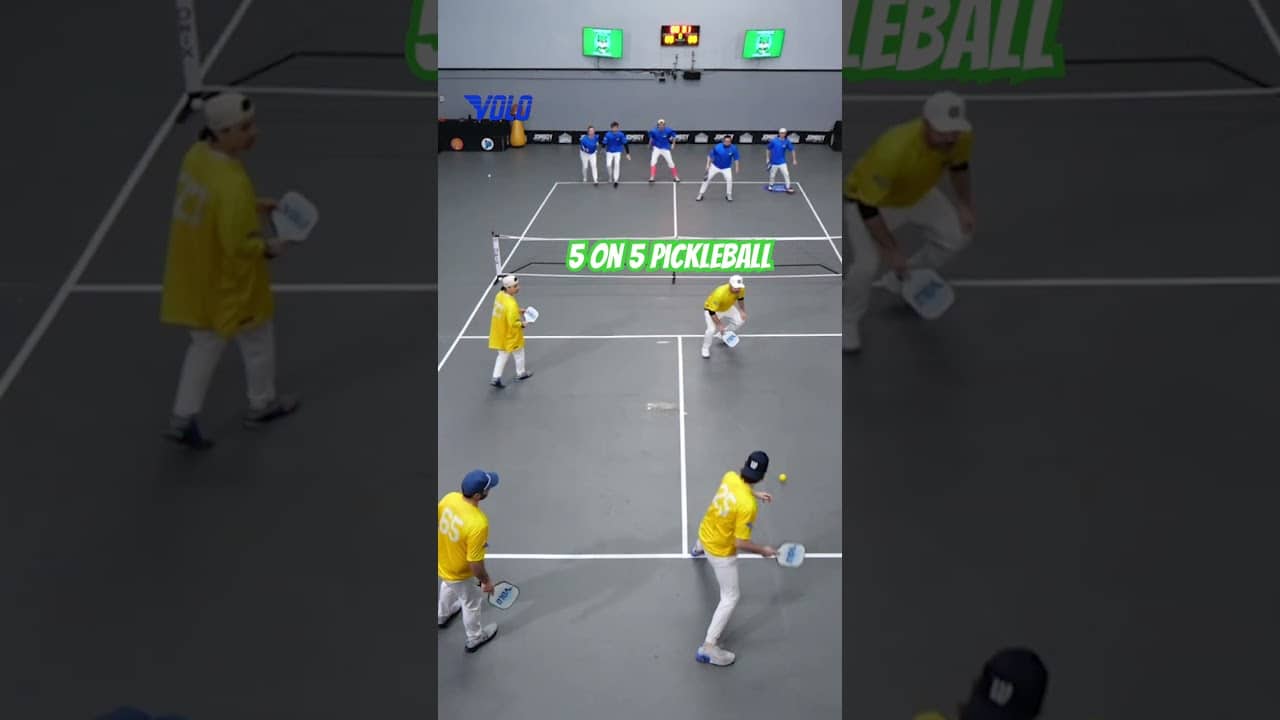 5 on 5 Pickleball Knockout Elimination