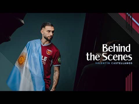 Taty Castellanos’ First Day As A Hammer! ⚒️ | Behind the Scenes 🎞️