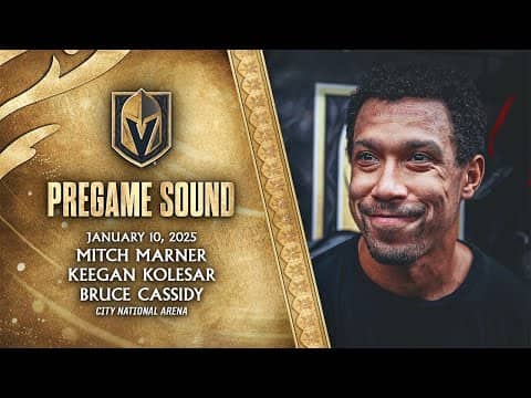 🎥 PREGAME SOUND: Marner, Kolesar & Cassidy