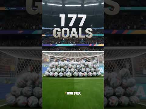 A record 177 goals have been scored at the 2026 FIFA World Cup, in four fewer games than in 2022