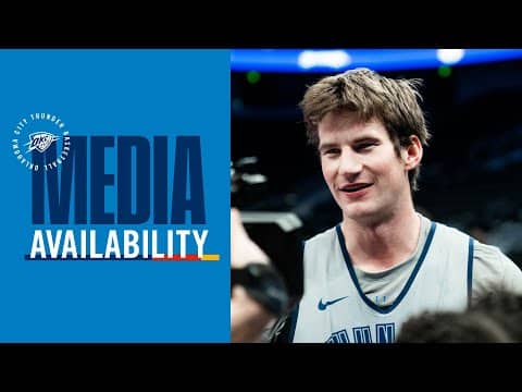 Shootaround Media + One on One with Branden Carlson | November 21, 2025 | OKC Thunder