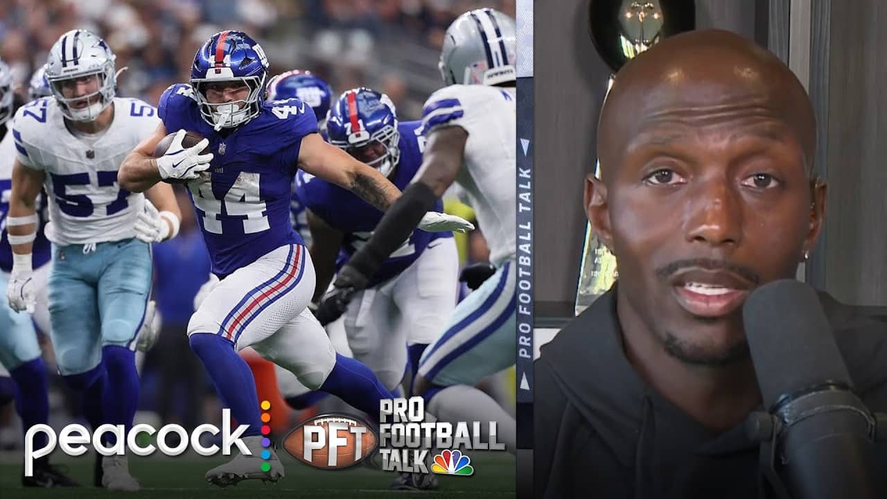Cam Skattebo participates in drills at New York Giants minicamp | Pro Football Talk | NFL on NBC