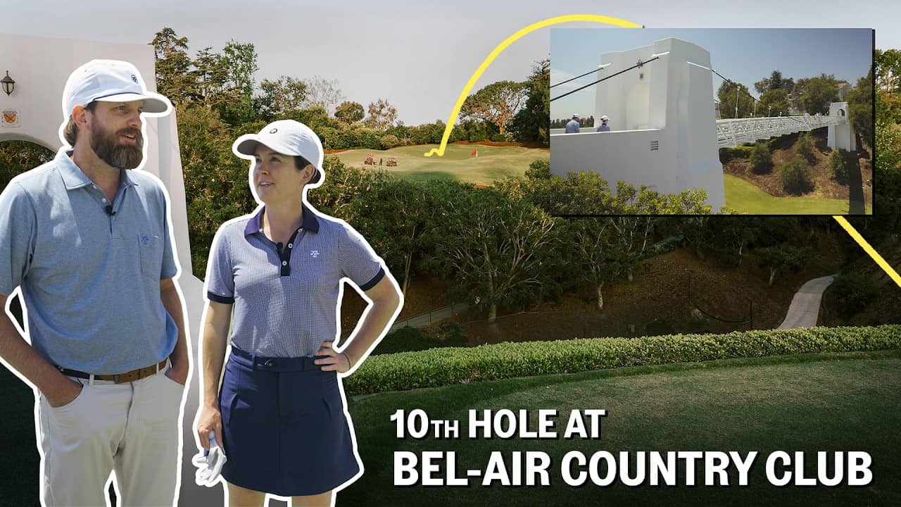 Los Angeles's Most Dramatic Par 3: 10th at Bel-Air | Great Golf Holes