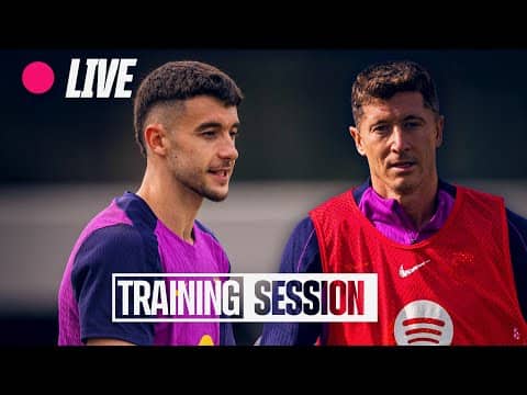 🔴 LIVE | FINAL TRAINING SESSION before FC BARCELONA vs ATHLETIC CLUB 🔵🔴