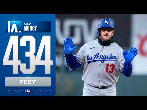 Max Muncy connects for a LONG home run for the Dodgers 💪 (His 5th of the season!) | MLB Highlights