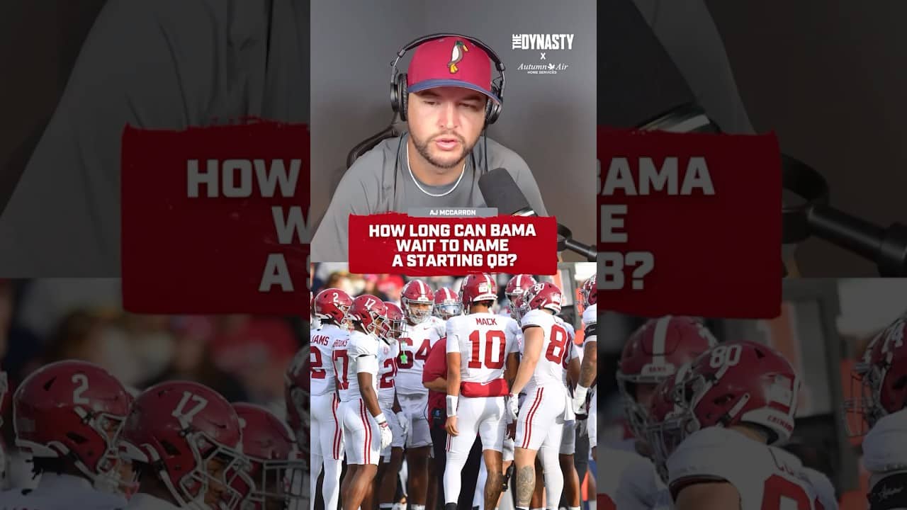 When Will Bama Name a Starting QB?