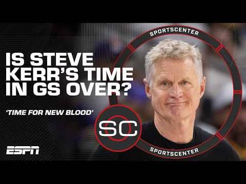 Warriors miss playoffs in 2 of last 3 seasons 😳 Is Steve Kerr’s time with GSW over? | SportsCenter