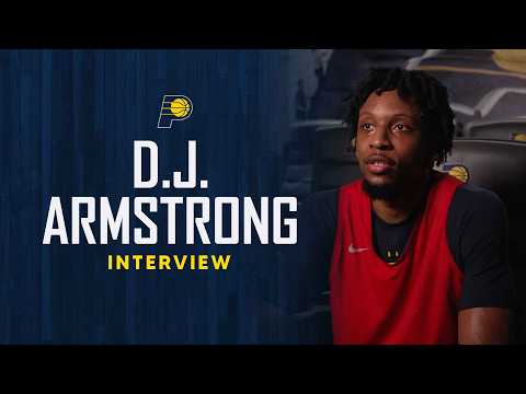 D.J. Armstrong 1-on-1 Interview | Indiana Pacers Prospect Workouts