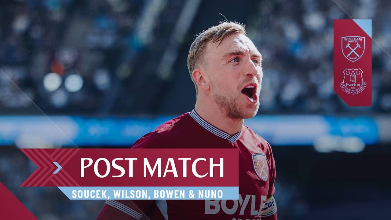 "We Went All In for This Game" | Soucek, Wilson & MORE! | Post Match | West Ham v Everton