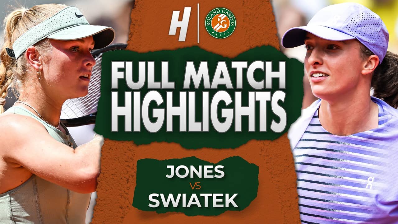 Emerson Jones vs Iga Swiatek - FULL Match Highlights | Roland Garros 2026