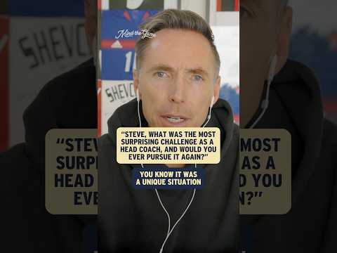 Steve Nash on the highs and lows of his NBA coaching journey #stevenash #coaching #nba #shorts