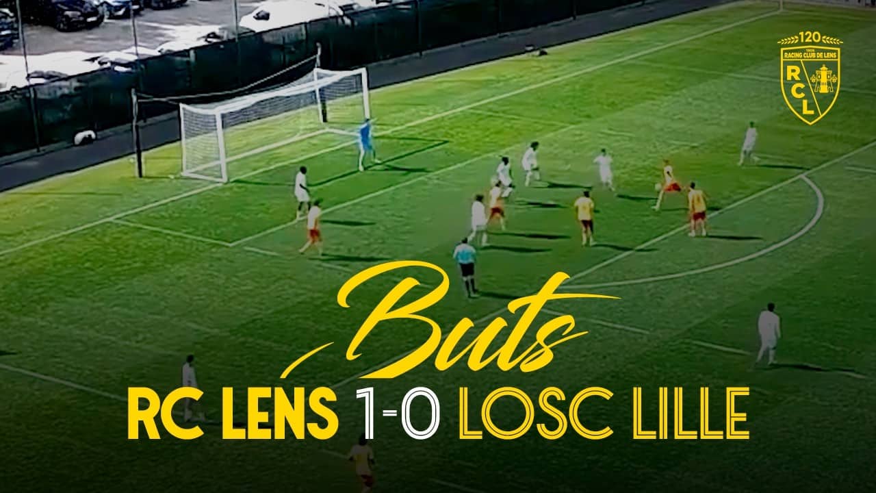 U17 I Le but de RC Lens-LOSC (1-0)