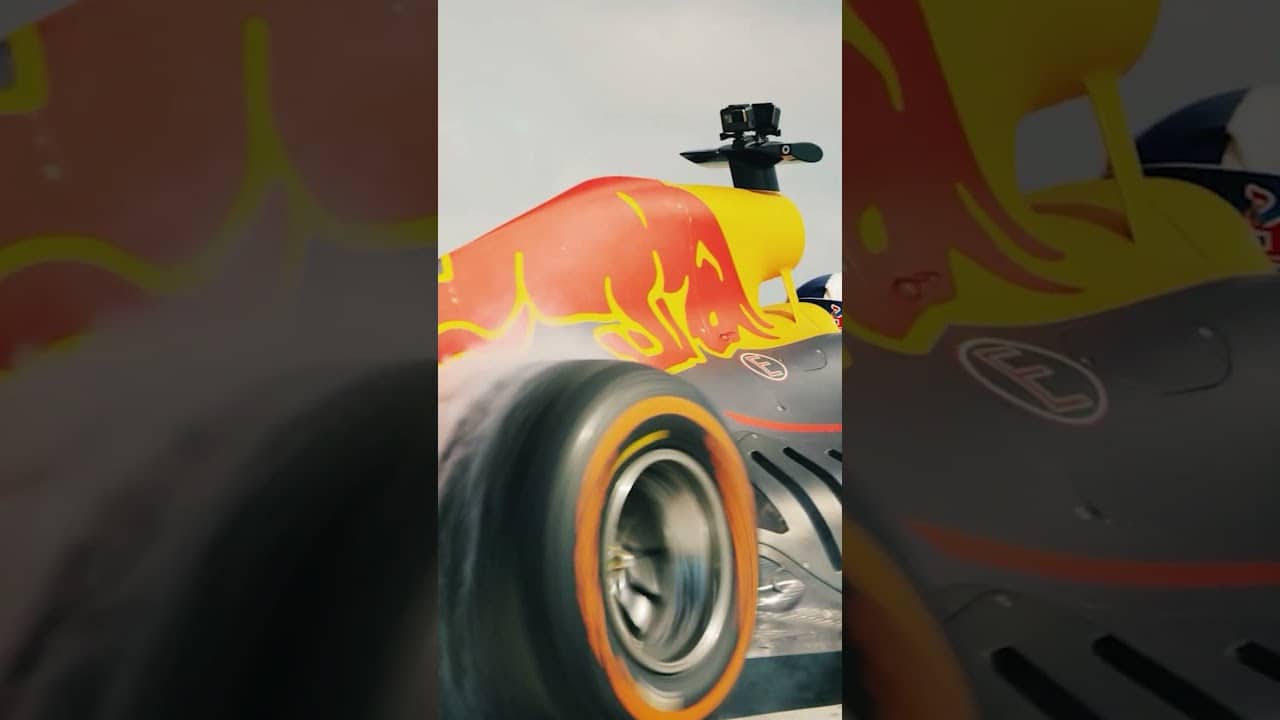 Donuts with a view 🏙️ #F1 #RedBullRacing