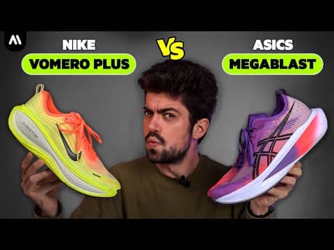 Nike Vomero Plus vs ASICS Megablast
